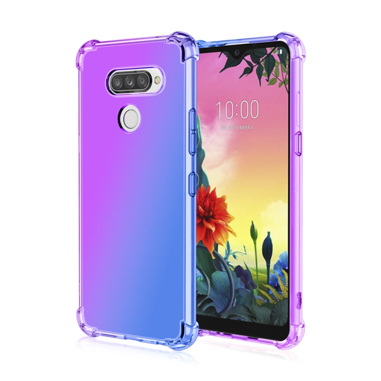 For LG K50S Four-Corner Airbag Shockproof Gradient Color TPU Protective Case(Purple Blue)
For LG K50S Four-Corner Airbag Shockproof Gradient Color TPU Protective Case(Purple Blue)