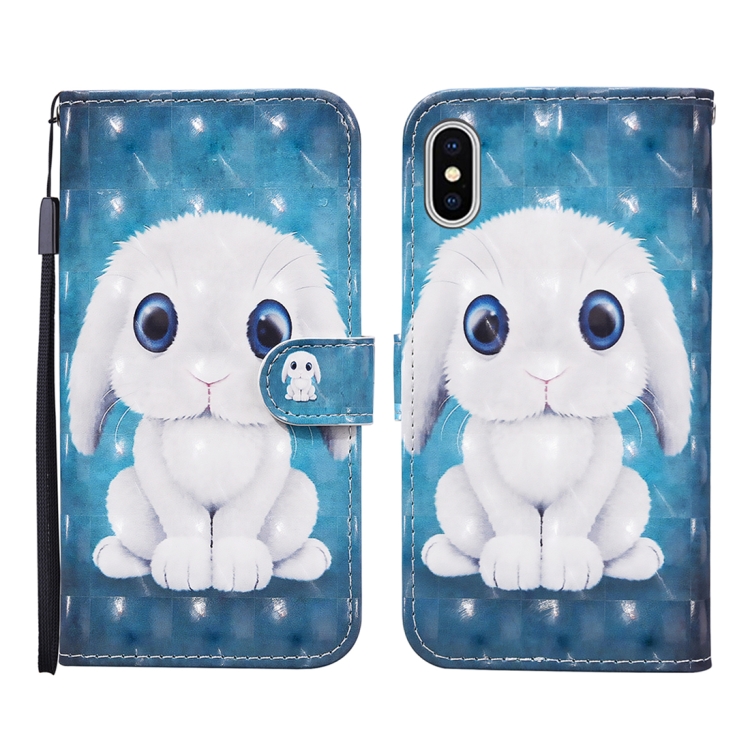 For iPhone XS Max 3D Painted Pattern Horizontal Flip Leather Case with Holder & Wallet & Card slot & Lanyard(Rabbit)
For iPhone XS Max 3D Painted Pattern Horizontal Flip Leather Case with Holder & Wallet & Card slot & Lanyard(Rabbit)