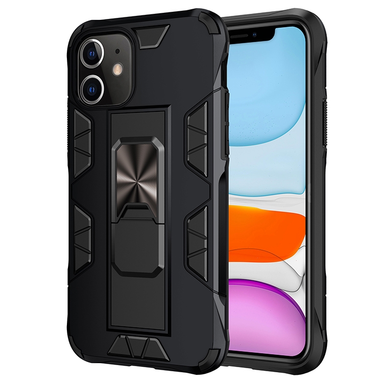 For iPhone 11 Armor Shockproof TPU + PC Magnetic Protective Case with Invisible Holder(Black)
For iPhone 11 Armor Shockproof TPU + PC Magnetic Protective Case with Invisible Holder(Black)