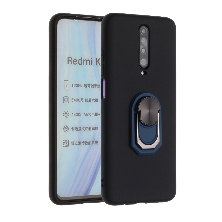 For Xiaomi Redmi K30 Black Armor PC + TPU Shockproof Protective Case with Ring Holder(Blue)
For Xiaomi Redmi K30 Black Armor PC + TPU Shockproof Protective Case with Ring Holder(Blue)