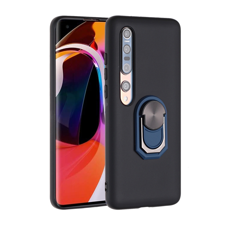 For Xiaomi Mi 10 Black Armor PC + TPU Shockproof Protective Case with Ring Holder(Blue)
For Xiaomi Mi 10 Black Armor PC + TPU Shockproof Protective Case with Ring Holder(Blue)