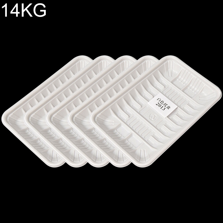 14KG Thickened Fresh Tray Disposable Plastic Food Packing Box Vegetable Fruit Meat Fresh-keeping Dish, Model:2013
14KG Thickened Fresh Tray Disposable Plastic Food Packing Box Vegetable Fruit Meat Fresh-keeping Dish, Model:2013