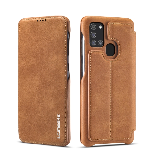 For Samsung Galaxy A21s LC.IMEEKE Hon Ancient Series Horizontal Flip Leather Case with Holder & Card Slot(Brown)
For Samsung Galaxy A21s LC.IMEEKE Hon Ancient Series Horizontal Flip Leather Case with Holder & Card Slot(Brown)