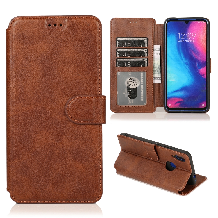 For Xiaomi Redmi Note 7 Calf Texture Magnetic Buckle Horizontal Flip Leather Case with Holder & Card Slots & Wallet & Photo Frame(Coffee)
For Xiaomi Redmi Note 7 Calf Texture Magnetic Buckle Horizontal Flip Leather Case with Holder & Card Slots & Wallet & Photo Frame(Coffee)