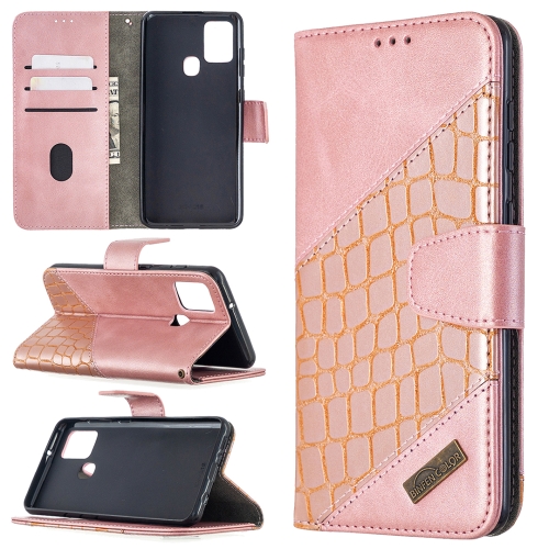For Samsung Galaxy A21s Matching Color Crocodile Texture Horizontal Flip PU Leather Case with Wallet & Holder & Card Slots(Rose Gold)
For Samsung Galaxy A21s Matching Color Crocodile Texture Horizontal Flip PU Leather Case with Wallet & Holder & Card Slots(Rose Gold)