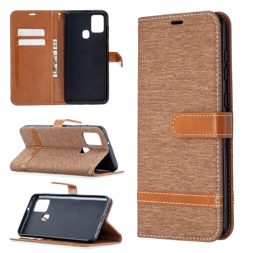 For Samsung Galaxy A21s Matching Denim Texture Horizontal Flip PU Leather Case with Holder & Card Slots & Wallet & Lanyard(Brown)
For Samsung Galaxy A21s Matching Denim Texture Horizontal Flip PU Leather Case with Holder & Card Slots & Wallet & Lanyard(Brown)