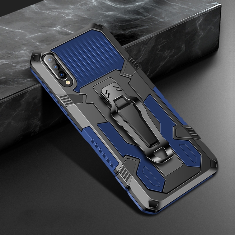 For Samsung Galaxy A70 Machine Armor Warrior Shockproof PC + TPU Protective Case(Royal Blue)
For Samsung Galaxy A70 Machine Armor Warrior Shockproof PC + TPU Protective Case(Royal Blue)