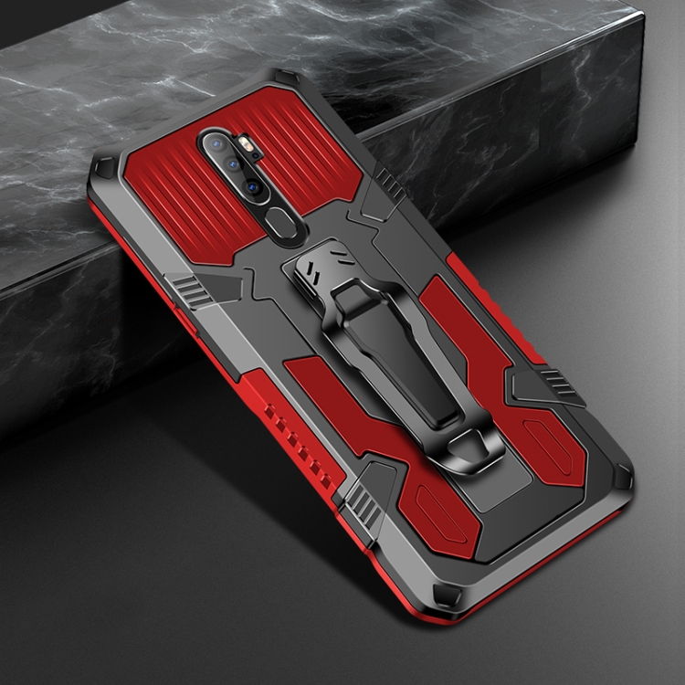 For OPPO A9 (2020) Machine Armor Warrior Shockproof PC + TPU Protective Case(Red)
For OPPO A9 (2020) Machine Armor Warrior Shockproof PC + TPU Protective Case(Red)
