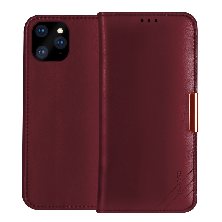 For iPhone 12 / 12 Pro DZGOGO ROYALE II Series Magnetic Horizontal Flip Leather Case with Card Slots & Holder(Red)
For iPhone 12 / 12 Pro DZGOGO ROYALE II Series Magnetic Horizontal Flip Leather Case with Card Slots & Holder(Red)