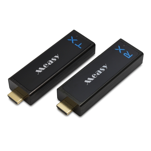 

Measy W2H Nano 1080P HDMI 1.4 3D Wireless HDMI Audio Video Transmitter Receiver Extender, Transmission Distance: 30m, US Plug