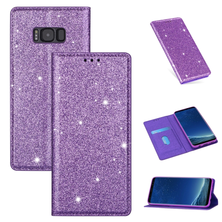 For Samsung Galaxy S8 Ultrathin Glitter Magnetic Horizontal Flip Leather Case with Holder & Card Slots(Purple)
For Samsung Galaxy S8 Ultrathin Glitter Magnetic Horizontal Flip Leather Case with Holder & Card Slots(Purple)