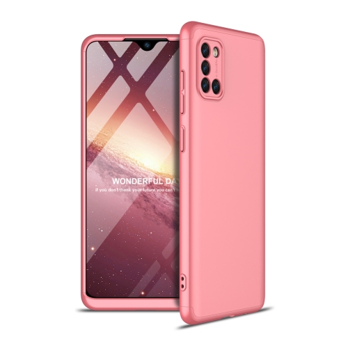 For Samsung Galaxy A31 GKK Three Stage Splicing Full Coverage PC Protective Case(Rose Gold)
For Samsung Galaxy A31 GKK Three Stage Splicing Full Coverage PC Protective Case(Rose Gold)