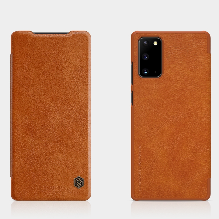 For Samsung Galaxy Note 20 NILLKIN QIN Series Crazy Horse Texture Horizontal Flip Leather Case with Card Slot(Brown)
For Samsung Galaxy Note 20 NILLKIN QIN Series Crazy Horse Texture Horizontal Flip Leather Case with Card Slot(Brown)