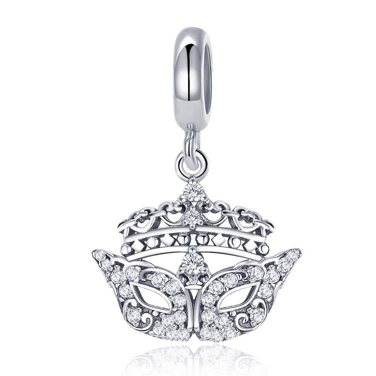 S925 Sterling Silver Pendant Glamour Mask Beads DIY Bracelet Necklace Accessories
S925 Sterling Silver Pendant Glamour Mask Beads DIY Bracelet Necklace Accessories