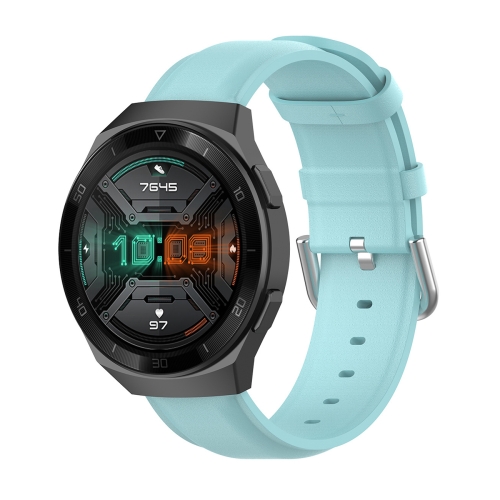 For Huawei Watch GT 2e 22mm Leather Strap with Round Tail Buckle(Light Blue)
For Huawei Watch GT 2e 22mm Leather Strap with Round Tail Buckle(Light Blue)