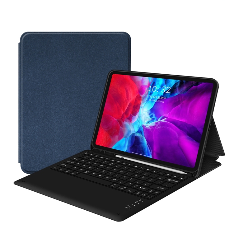 For iPad Pro 12.9 (2020) Mutural Bojue Series Wireless Bluetooth Keyboard Leather Case with Holder & Pen Slot(Blue)
For iPad Pro 12.9 (2020) Mutural Bojue Series Wireless Bluetooth Keyboard Leather Case with Holder & Pen Slot(Blue)