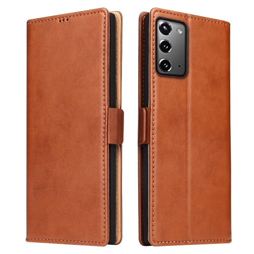 For Samsung Galaxy Note20 Ultra Fierre Shann PU Genuine Leather Texture Horizontal Flip Leather Case with Holder & Card Slots & Wallet(Brown)
For Samsung Galaxy Note20 Ultra Fierre Shann PU Genuine Leather Texture Horizontal Flip Leather Case with Holder & Card Slots & Wallet(Brown)