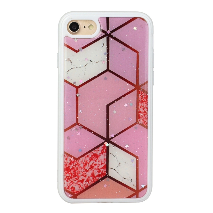 For iPhone SE 2020 / 8 / 7 Marble Series Stars Powder Dropping Epoxy TPU Protective Case(Pink Plaid)
For iPhone SE 2020 / 8 / 7 Marble Series Stars Powder Dropping Epoxy TPU Protective Case(Pink Plaid)