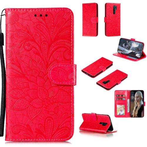 For Xiaomi Redmi 9 Lace Flower Horizontal Flip Leather Case with Holder & Card Slots & Wallet & Photo Frame(Red)
For Xiaomi Redmi 9 Lace Flower Horizontal Flip Leather Case with Holder & Card Slots & Wallet & Photo Frame(Red)