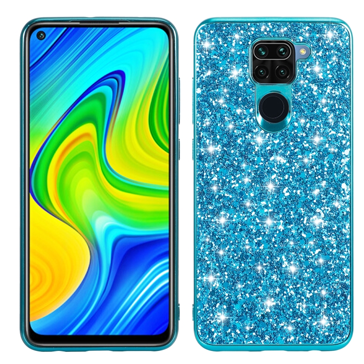 For Xiaomi Redmi Note 9 / 10X 4G Glitter Powder Shockproof TPU Protective Case(Blue)
For Xiaomi Redmi Note 9 / 10X 4G Glitter Powder Shockproof TPU Protective Case(Blue)
