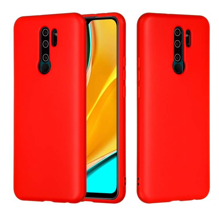 For Xiaomi Redmi 9 Pure Color Liquid Silicone Shockproof Full Coverage Protective Case(Red)
For Xiaomi Redmi 9 Pure Color Liquid Silicone Shockproof Full Coverage Protective Case(Red)