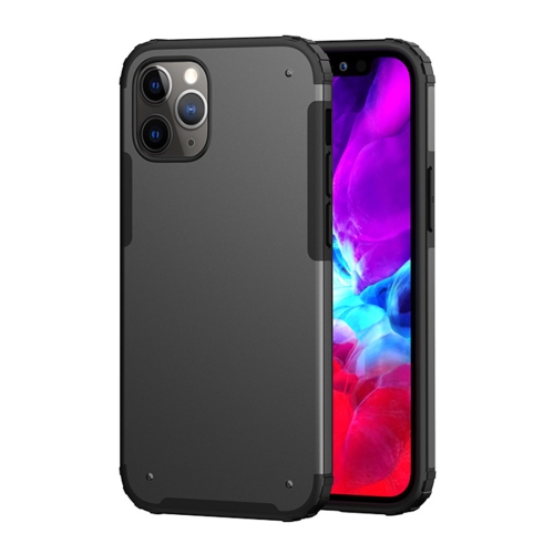 For iPhone 12 mini Solid Color Four-corner Shockproof TPU + PC Protective Case(Black)
For iPhone 12 mini Solid Color Four-corner Shockproof TPU + PC Protective Case(Black)