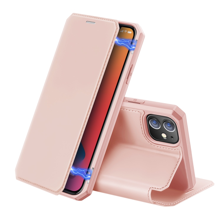 For iPhone 12 mini DUX DUCIS Skin X Series PU + TPU Horizontal Flip Leather Case with Holder & Card Slots(Pink)
For iPhone 12 mini DUX DUCIS Skin X Series PU + TPU Horizontal Flip Leather Case with Holder & Card Slots(Pink)