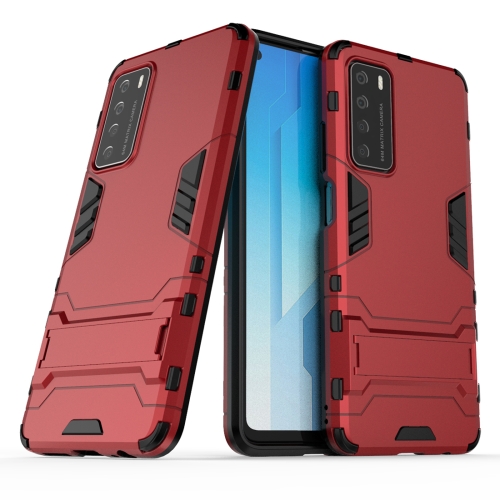 For Huawei Honor Play 4 PC + TPU Shockproof Protective Case with Invisible Holder(Red)
For Huawei Honor Play 4 PC + TPU Shockproof Protective Case with Invisible Holder(Red)