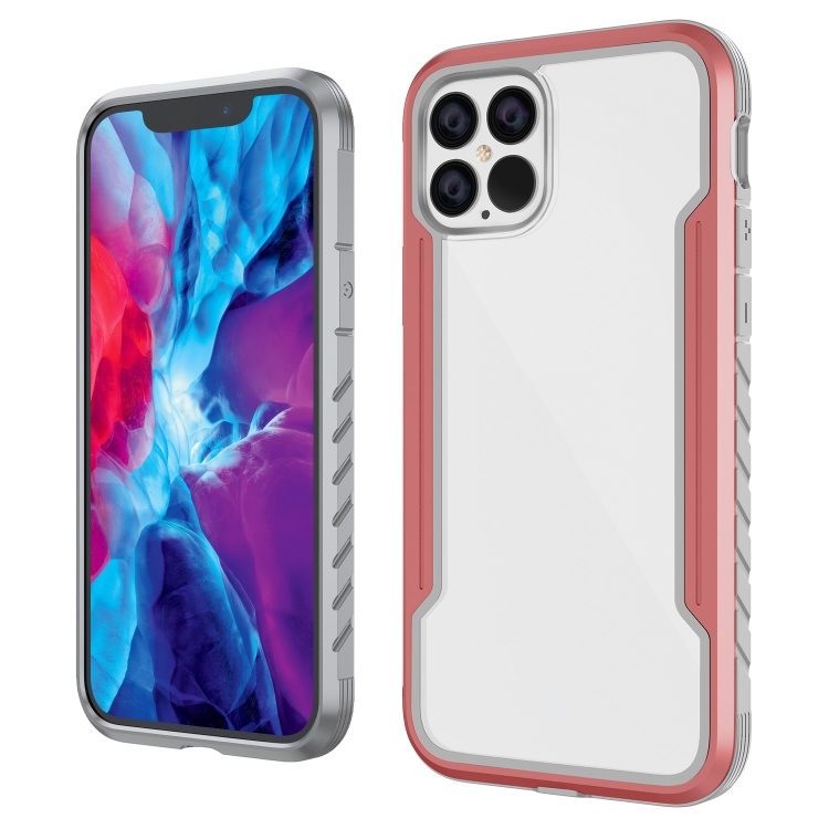 For iPhone 12 / 12 Pro Armor Metal Clear PC + TPU Shockproof Case(Rose Gold)
For iPhone 12 / 12 Pro Armor Metal Clear PC + TPU Shockproof Case(Rose Gold)