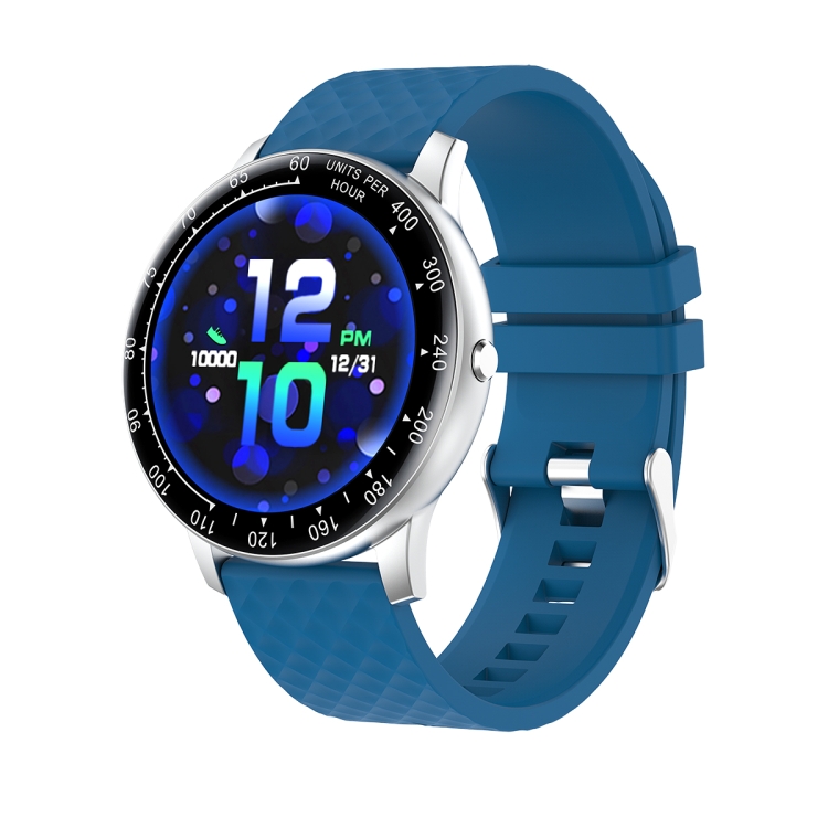 OVSEN H30 1.28 inch Round Color Screen Smart Watch, IP68 Waterproof, Support Sleep Monitoring/Two-way Anti-lost Etc, Silicone Strap(Silver Blue)
OVSEN H30 1.28 inch Round Color Screen Smart Watch, IP68 Waterproof, Support Sleep Monitoring/Two-way Anti-lost Etc, Silicone Strap(Silver Blue)