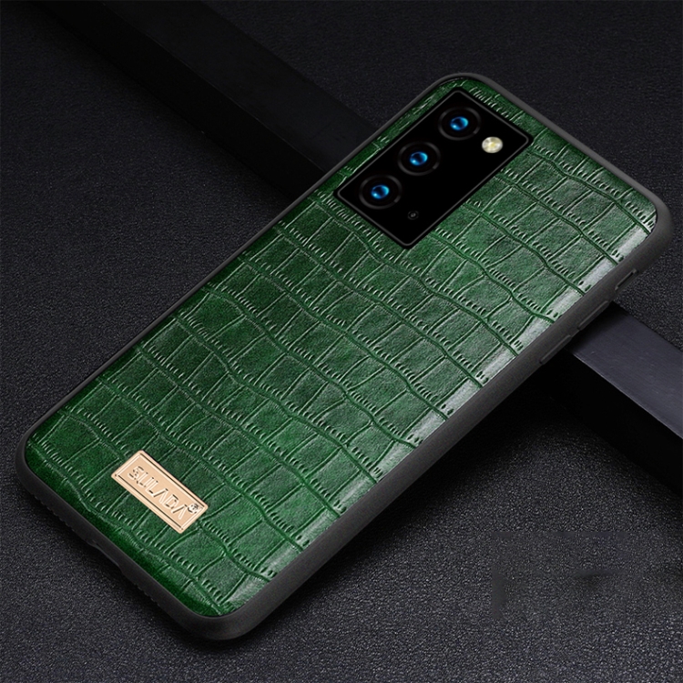 For Samsung Galaxy Note20 Ultra SULADA Shockproof TPU + Handmade Leather Case(Green)
For Samsung Galaxy Note20 Ultra SULADA Shockproof TPU + Handmade Leather Case(Green)