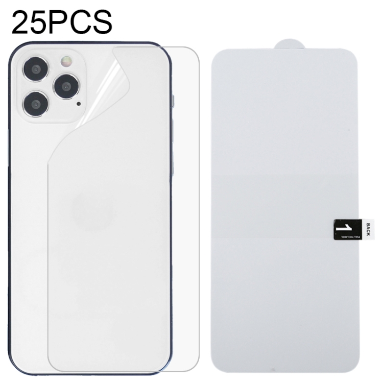 For iPhone 12 / 12 Pro 25 PCS Full Screen Protector Explosion-proof Hydrogel Back Film
For iPhone 12 / 12 Pro 25 PCS Full Screen Protector Explosion-proof Hydrogel Back Film