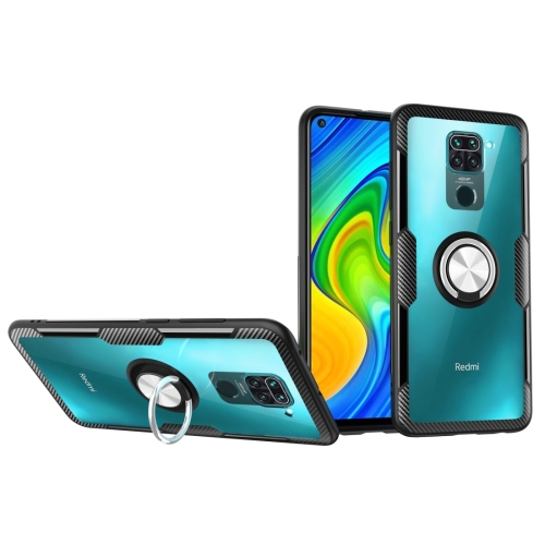 For Xiaomi Redmi Note 9 Shockproof Transparent TPU + Acrylic Protective Case with Ring Holder(Silver Black)
For Xiaomi Redmi Note 9 Shockproof Transparent TPU + Acrylic Protective Case with Ring Holder(Silver Black)
