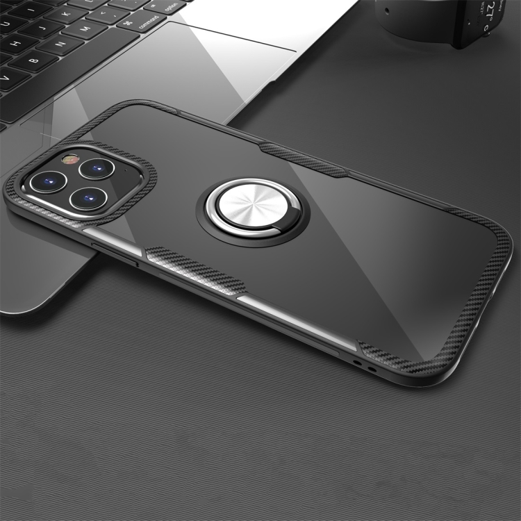 For iPhone 12 Pro Max Shockproof Transparent TPU + Acrylic Protective Case with Ring Holder(Silver Black)
For iPhone 12 Pro Max Shockproof Transparent TPU + Acrylic Protective Case with Ring Holder(Silver Black)