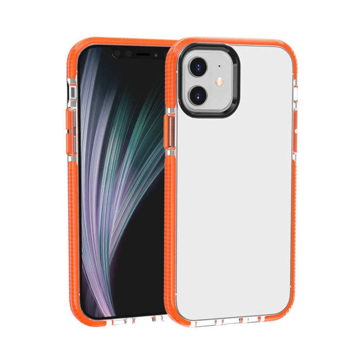 For iPhone 12 / 12 Pro Shockproof High Transparency TPU Protective Case(Orange)
For iPhone 12 / 12 Pro Shockproof High Transparency TPU Protective Case(Orange)