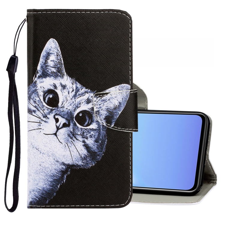 For Vivo V19 3D Colored Drawing Horizontal Flip PU Leather Case with Holder & Card Slots & Wallet(Curious Cat)
For Vivo V19 3D Colored Drawing Horizontal Flip PU Leather Case with Holder & Card Slots & Wallet(Curious Cat)