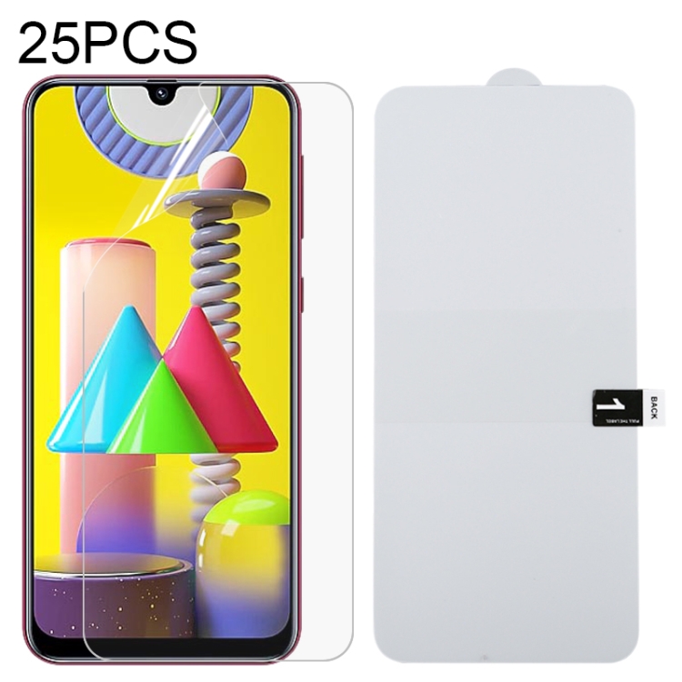 For Samsung Galaxy M31 25 PCS Full Screen Protector Explosion-proof Hydrogel Film
For Samsung Galaxy M31 25 PCS Full Screen Protector Explosion-proof Hydrogel Film