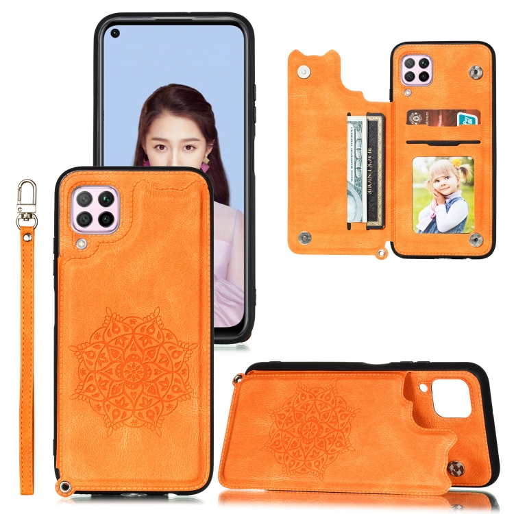 For Huawei P40 Lite Mandala Embossed PU + TPU Case with Holder & Card Slots & Photo Frame & Strap(Yellow)
For Huawei P40 Lite Mandala Embossed PU + TPU Case with Holder & Card Slots & Photo Frame & Strap(Yellow)