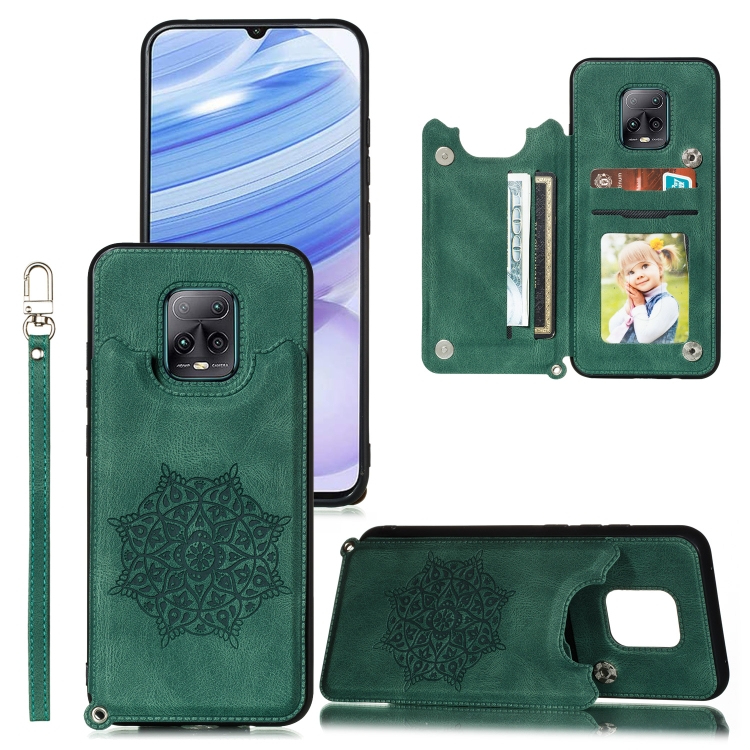 For Xiaomi Redmi 10X Pro 5G Mandala Embossed PU + TPU Case with Holder & Card Slots & Photo Frame & Strap(Green)
For Xiaomi Redmi 10X Pro 5G Mandala Embossed PU + TPU Case with Holder & Card Slots & Photo Frame & Strap(Green)