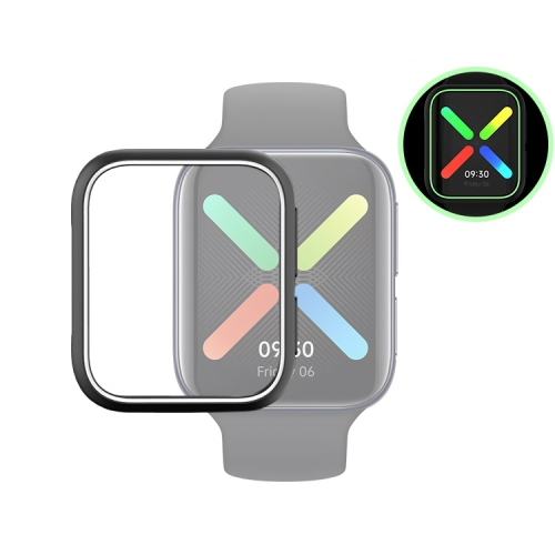 For OPPO Watch 46mm Smart Watch TPU Protective Case, Color:Black+White Luminous Green
For OPPO Watch 46mm Smart Watch TPU Protective Case, Color:Black+White Luminous Green