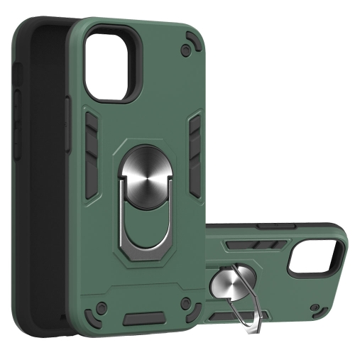 For iPhone 12 mini Armour Series PC + TPU Protective Case with Ring Holder(Dark Green)
For iPhone 12 mini Armour Series PC + TPU Protective Case with Ring Holder(Dark Green)