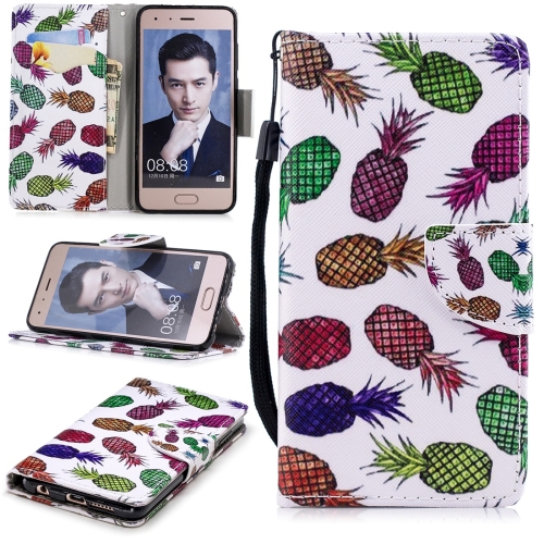For Huawei Honor 9 Colored Drawing Pattern Horizontal Flip TPU + PU Leather Case with Holder & Card Slots & Wallet & Lanyard(Colored Pineapple)
For Huawei Honor 9 Colored Drawing Pattern Horizontal Flip TPU + PU Leather Case with Holder & Card Slots & Wallet & Lanyard(Colored Pineapple)