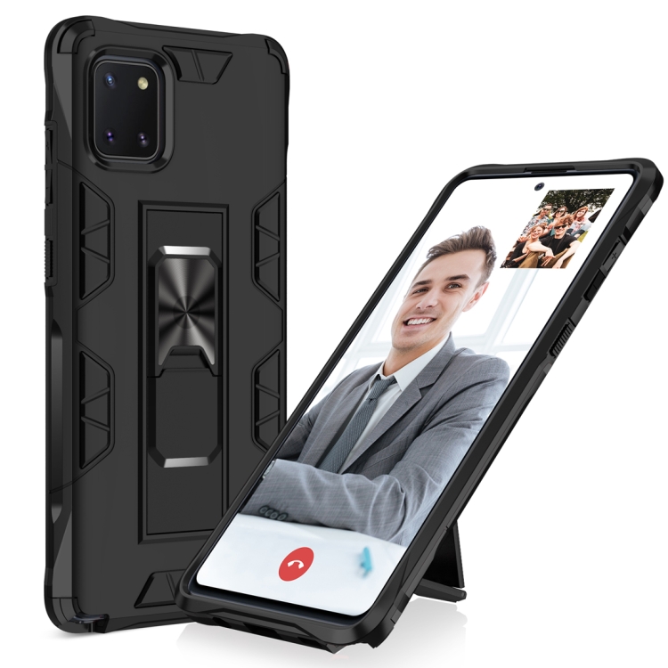 For Samsung Galaxy A81 Soldier Armor Shockproof TPU + PC Magnetic Protective Case with Holder(Black)
For Samsung Galaxy A81 Soldier Armor Shockproof TPU + PC Magnetic Protective Case with Holder(Black)