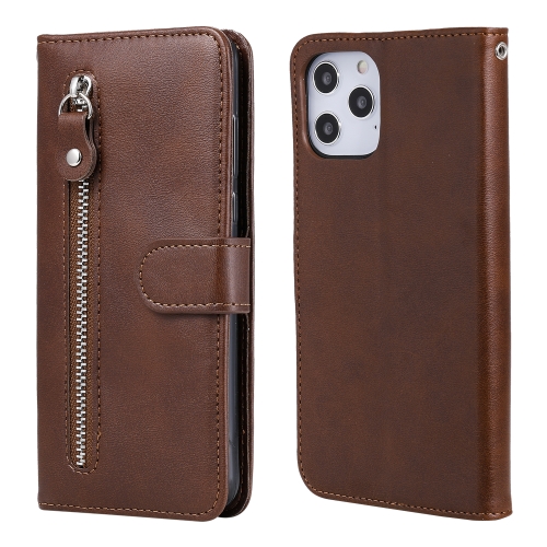 For iPhone 12 Pro Max Fashion Calf Texture Zipper Horizontal Flip Leather Case with Stand & Card Slots & Wallet Function(Brown)
For iPhone 12 Pro Max Fashion Calf Texture Zipper Horizontal Flip Leather Case with Stand & Card Slots & Wallet Function(Brown)