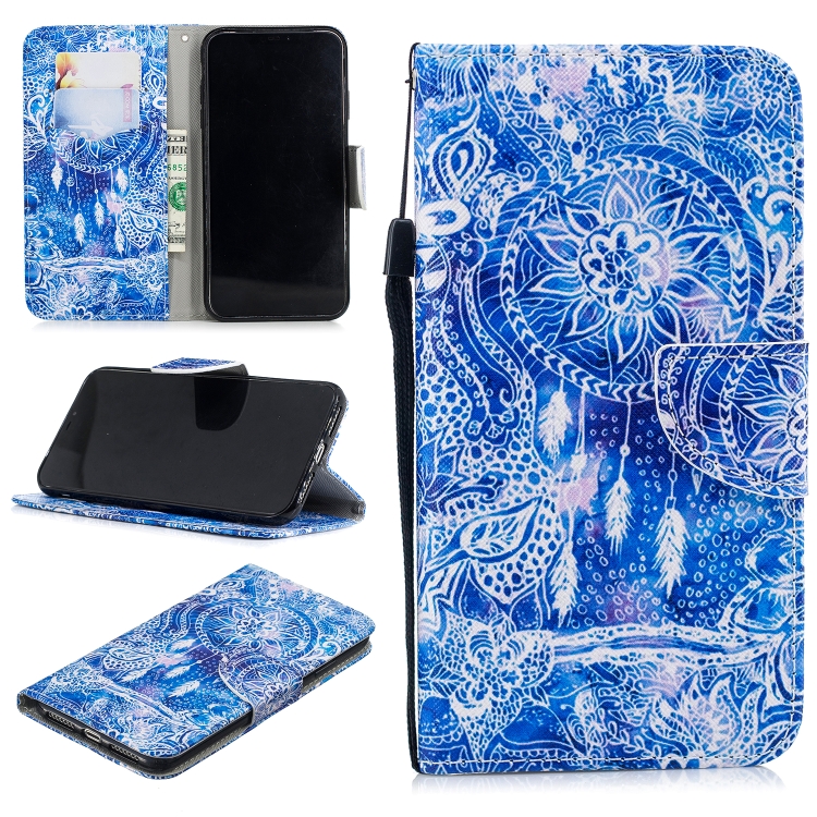 For iPhone XS Max Colored Drawing Pattern Horizontal Flip TPU + PU Leather Case with Holder & Card Slots & Wallet & Lanyard(Blue Wind Chimes)
For iPhone XS Max Colored Drawing Pattern Horizontal Flip TPU + PU Leather Case with Holder & Card Slots & Wallet & Lanyard(Blue Wind Chimes)