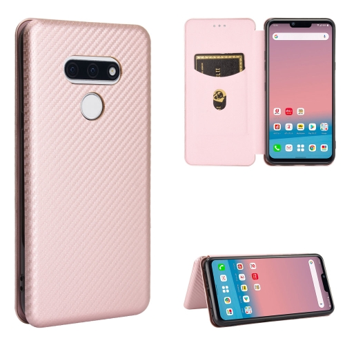 For LG Style 3 L-41 Carbon Fiber Texture Magnetic Horizontal Flip TPU + PC + PU Leather Case with Card Slot(Pink)
For LG Style 3 L-41 Carbon Fiber Texture Magnetic Horizontal Flip TPU + PC + PU Leather Case with Card Slot(Pink)