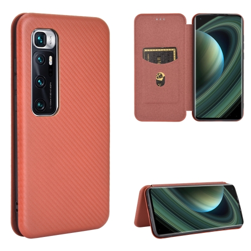 For Xiaomi Mi 10 Ultra Carbon Fiber Texture Magnetic Horizontal Flip TPU + PC + PU Leather Case with Card Slot(Brown)
For Xiaomi Mi 10 Ultra Carbon Fiber Texture Magnetic Horizontal Flip TPU + PC + PU Leather Case with Card Slot(Brown)