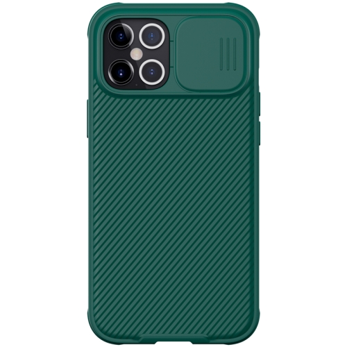 For iPhone 12 Pro Max NILLKIN Black Mirror Pro Series Camshield Full Coverage Dust-proof Scratch Resistant Phone Case(Dark Green)
For iPhone 12 Pro Max NILLKIN Black Mirror Pro Series Camshield Full Coverage Dust-proof Scratch Resistant Phone Case(Dark Green)