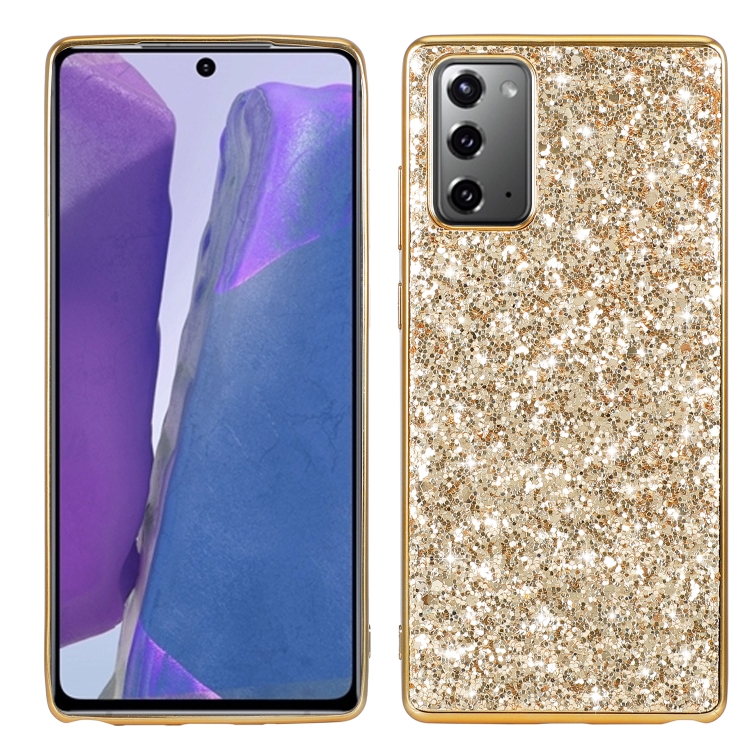 For Samsung Galaxy Note20 Ultra Glitter Powder Shockproof TPU Protective Case(Golden)
For Samsung Galaxy Note20 Ultra Glitter Powder Shockproof TPU Protective Case(Golden)