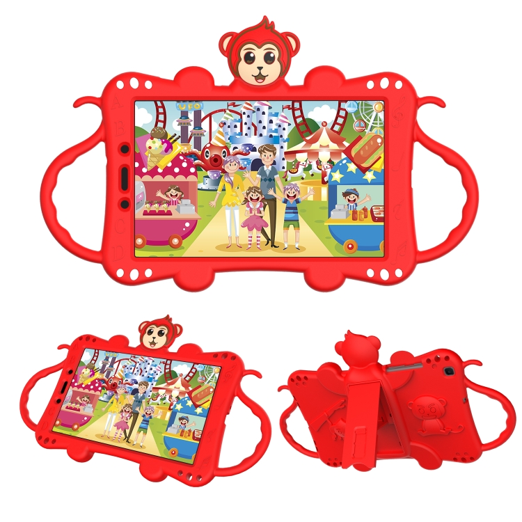 For Samsung Galaxy Tab A8.0 (2019) T290 Cartoon Monkey Kids Tablet Shockproof EVA Protective Case with Holder & Shoulder Strap & Handle(Red)
For Samsung Galaxy Tab A8.0 (2019) T290 Cartoon Monkey Kids Tablet Shockproof EVA Protective Case with Holder & Shoulder Strap & Handle(Red)